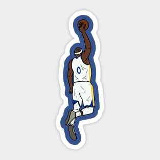 Demarcus Cousins Dunk - Golden State Warriors Sticker